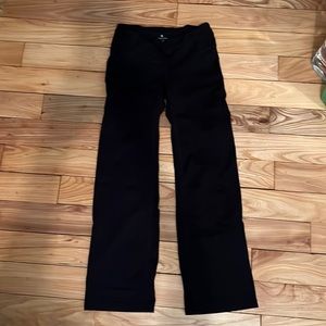 Athleta straight legged yoga pants